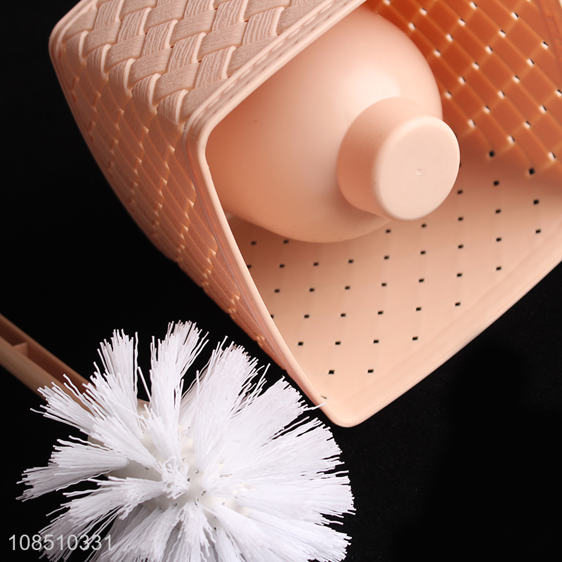 Hot selling household plastic toilet brush for bathroom