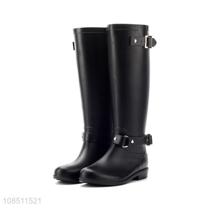 New arrival multicolor women fashion waterproof rain boot for sale