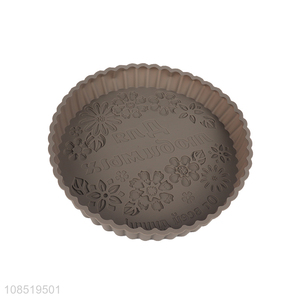 Best price round <em>silicone</em> flower pattern <em>cake</em> <em>mould</em> for sale