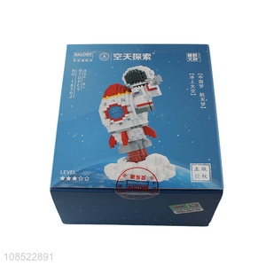 Good price astronaut buiding blocks set taikonaut building block kit