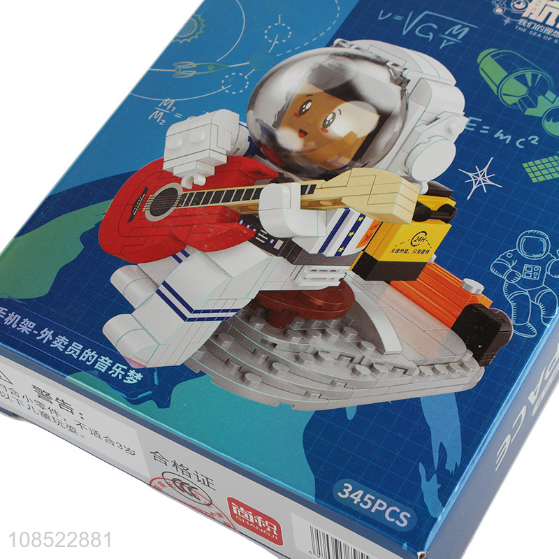 New products assembly astronaut phone holder buiding blocks set