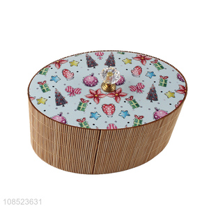 Wholesale multi-function density board storage box trinkets box for decor