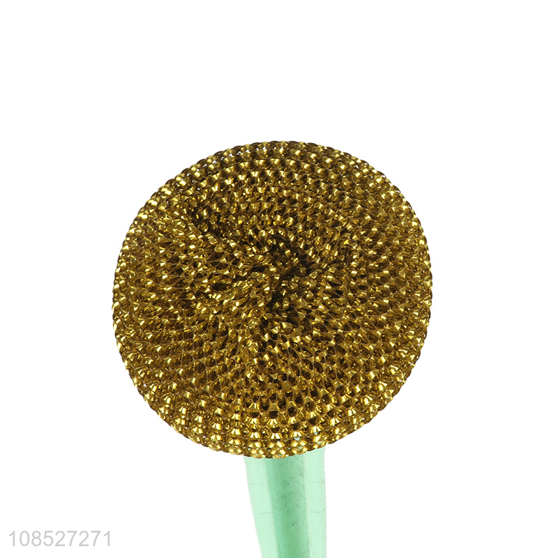 Factory supply kitchen pot brush cleaning brush with handle