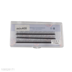 Wholesale long thick false eyelash DIY individual lashes