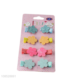 China products colourful girls cute hairpin hair clips