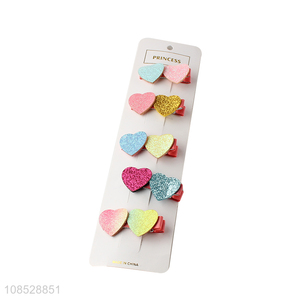 Factory direct sale heart shape women hairpin hair clips