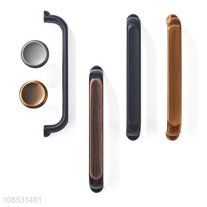 Wholesale zinc alloy cabinet wardrobe drawer handle furniture hardware