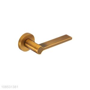 New product household wooden door lock door handle and separate lock set