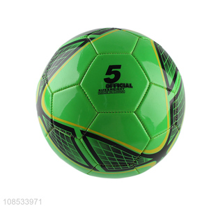 Good quality official size 5# pvc foaming <em>football</em> team sport