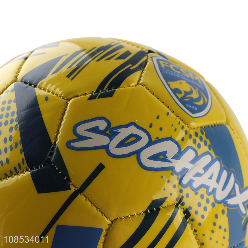 New design official size 2# pvc foaming football soccer ball