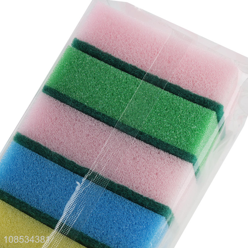 Best price 8pieces reusable kitchen sponge scouring pad