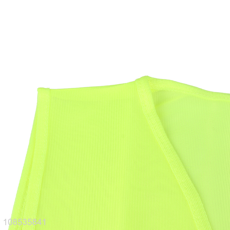 Wholesale cheap high visibility safety vest with reflective strips