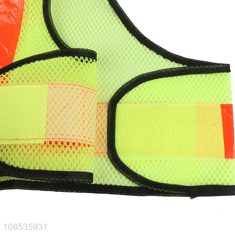 Wholesale multi-function mesh safety vest reflective safety vest