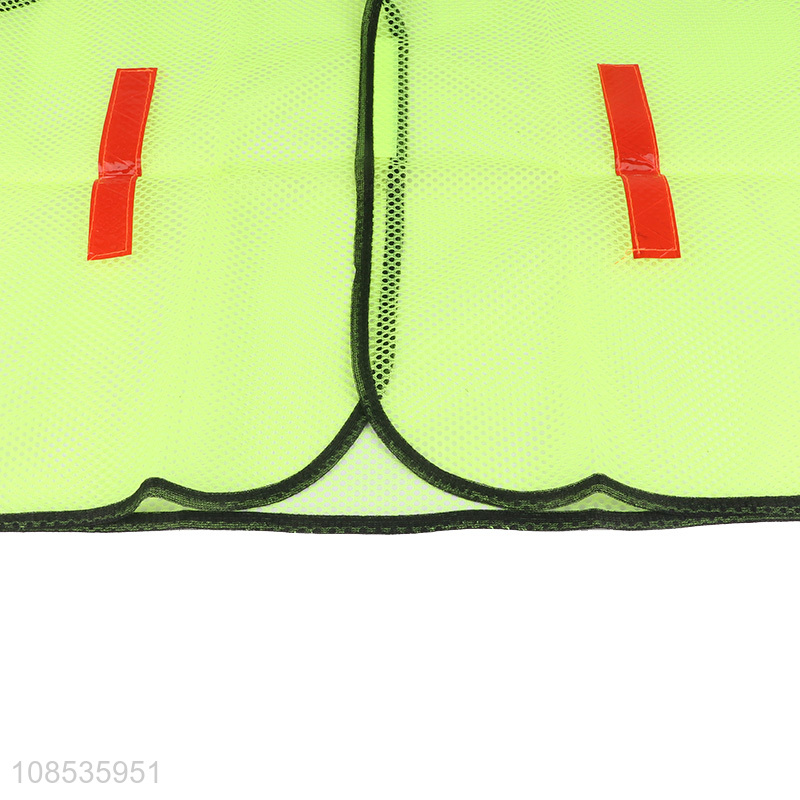 High quality mesh reflective safety vest for construction road safety