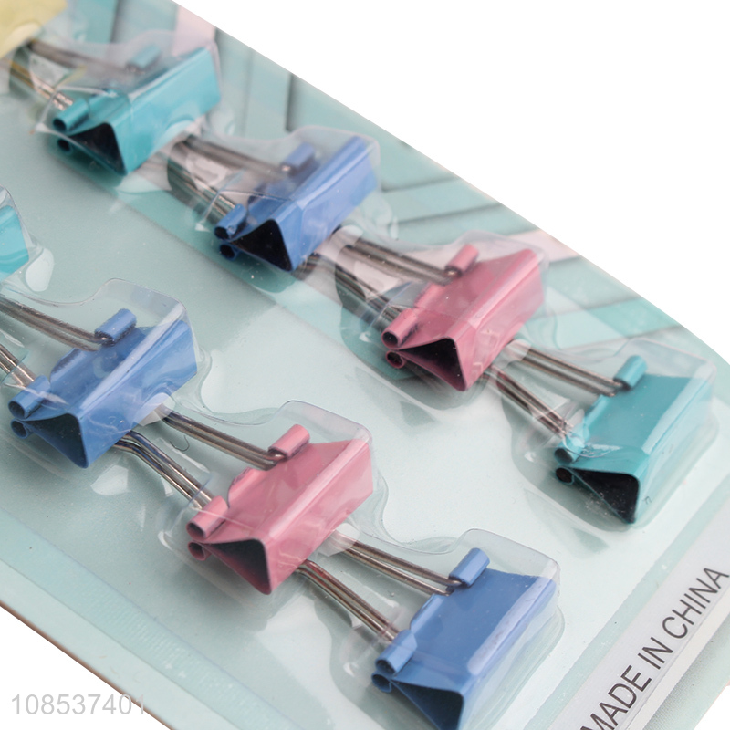 Good sale 10pieces school office stationery clips wholesale