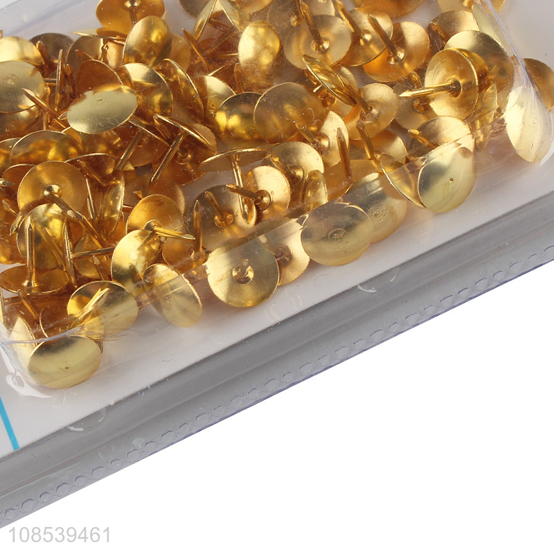 Good selling golden office binding supplies pushpins set