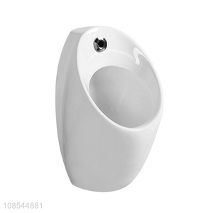 Wholesale white auto-induction wall mounted one-piece ceramic urinal