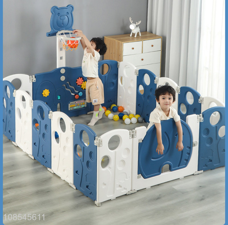 Wholesale from china baby play yard safety plastic fence