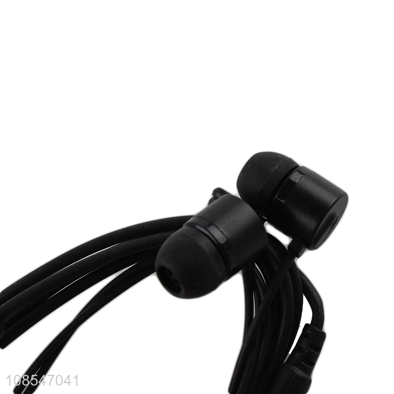 High quality wired earphones in-ear earphones with microphone