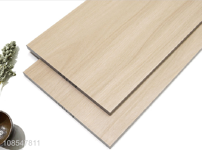 Good sale all-porcelain straight edge wood grain floor tiles