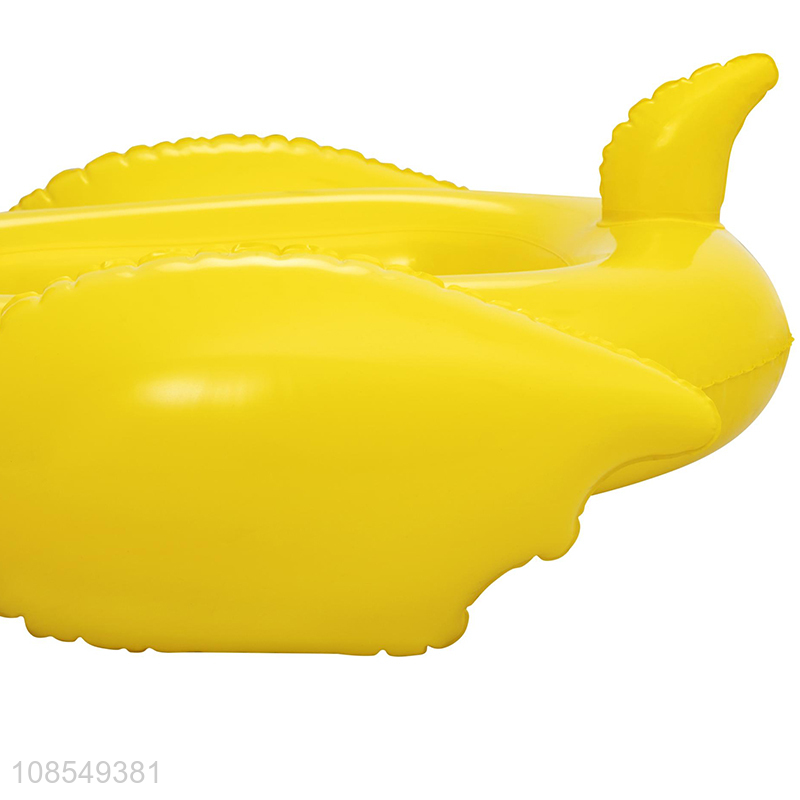 Hot selling duck swim tube inflatable pool floats for kids