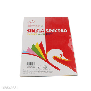 Online wholesale school office A4 color copier paper writing paper