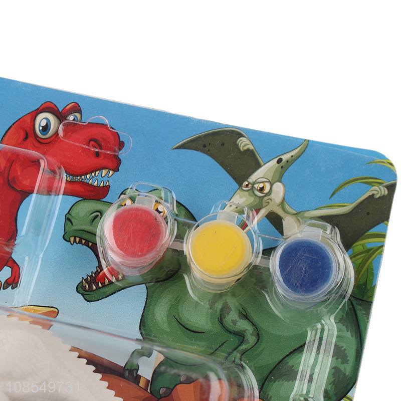 China factory dinosaur theme DIY painting toy for kids