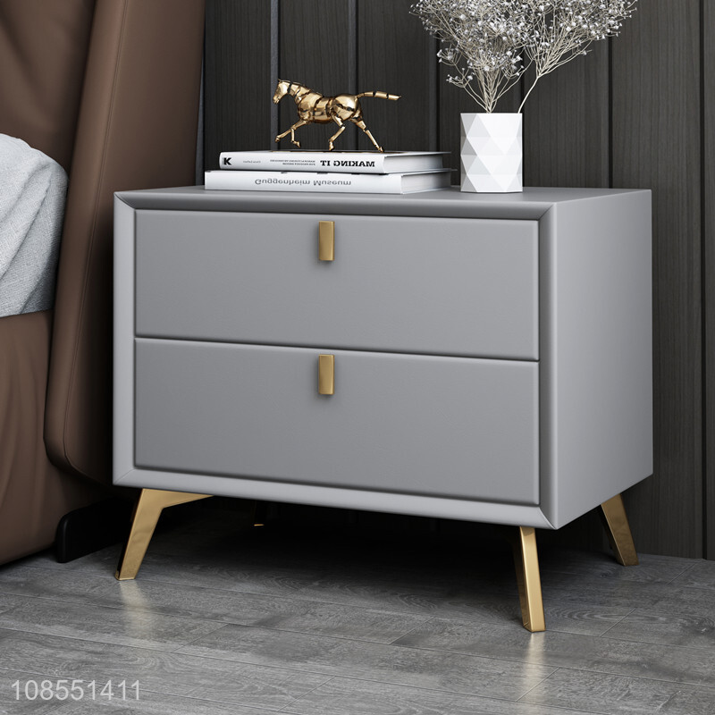 Online wholesale solid wood locker bedside table for household