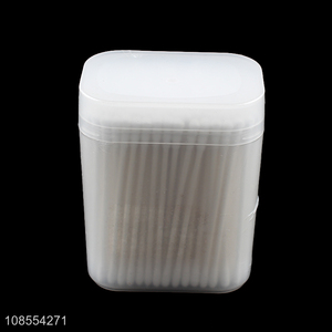 Good sale 300pcs biodegradable organic paper stick cotton buds