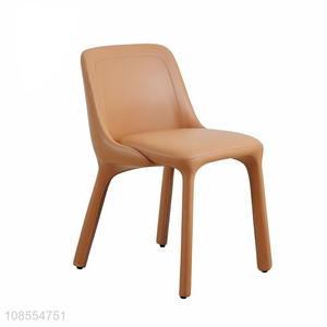 New products pu leather back-rest chair dining chair bar chair