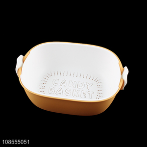 Top selling household plastic vegetable fruit drain basket