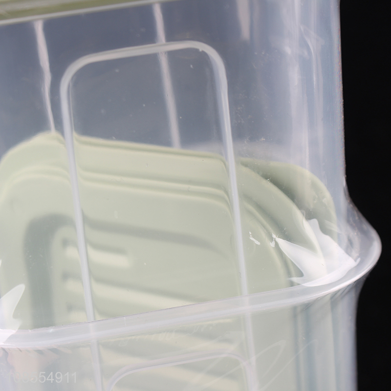 Top quality plastic food storage box set preservation box