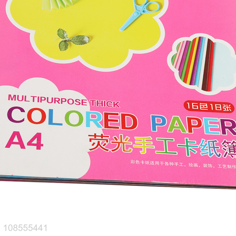 Hot sale A4 15 sheets colored origami paper kit multipurpose paper