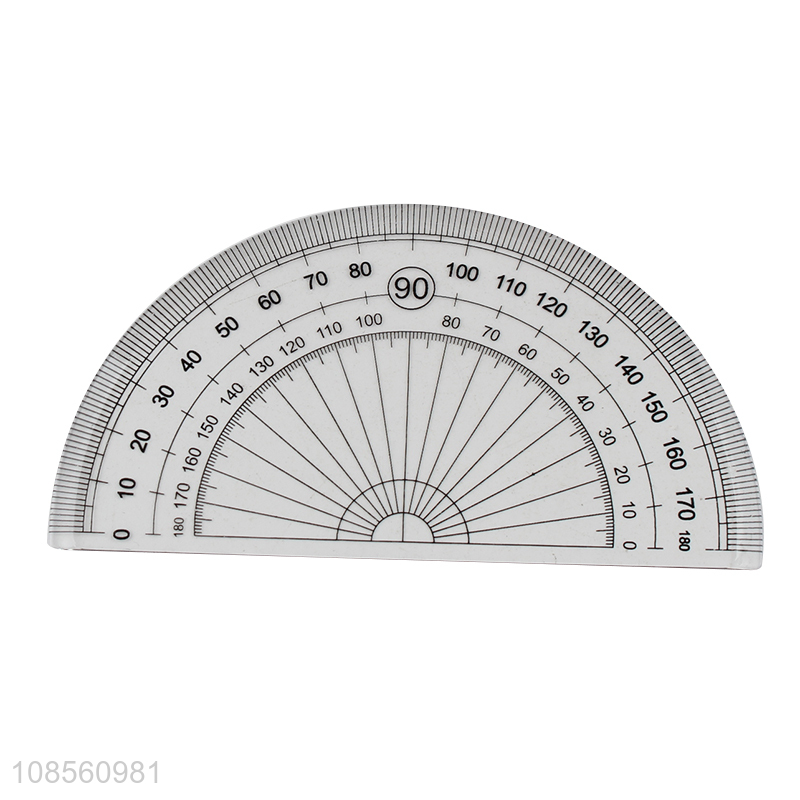 Wholesale 4pcs/set triangle ruler protractor set for drawing