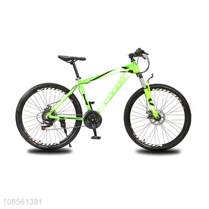 Bottom price 26 inch aluminum alloy frame shock-absorbing dual-disc brake racing bicycle