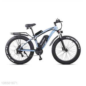 Wholesale shock-absorbing outdoor off-road mountain electric bicycle