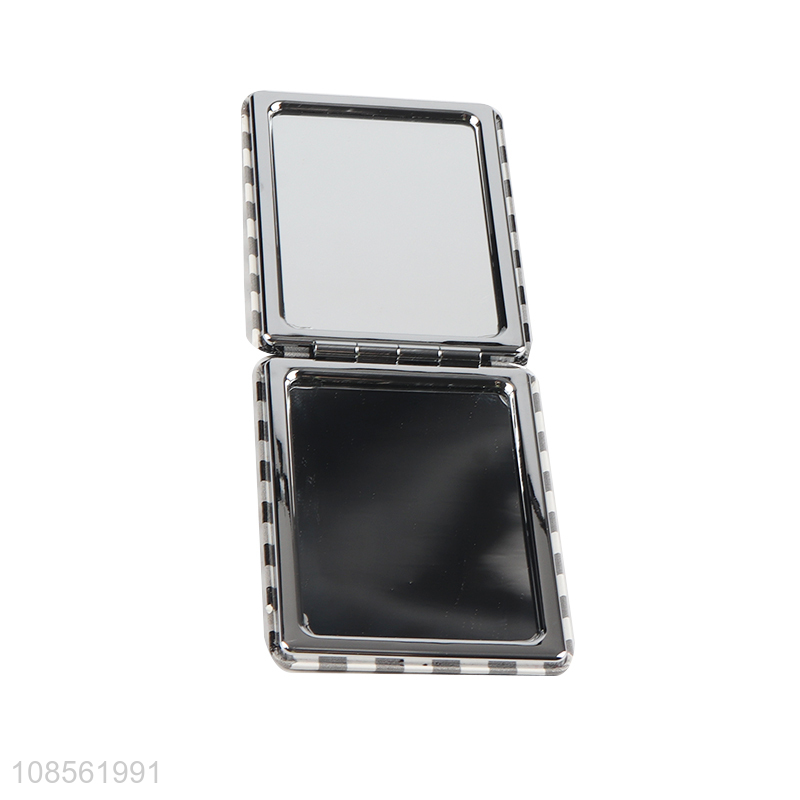 Factory price rectangular 2-sided cosmetic makeup mirror for women