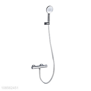 China factory round thermostatic shower system set