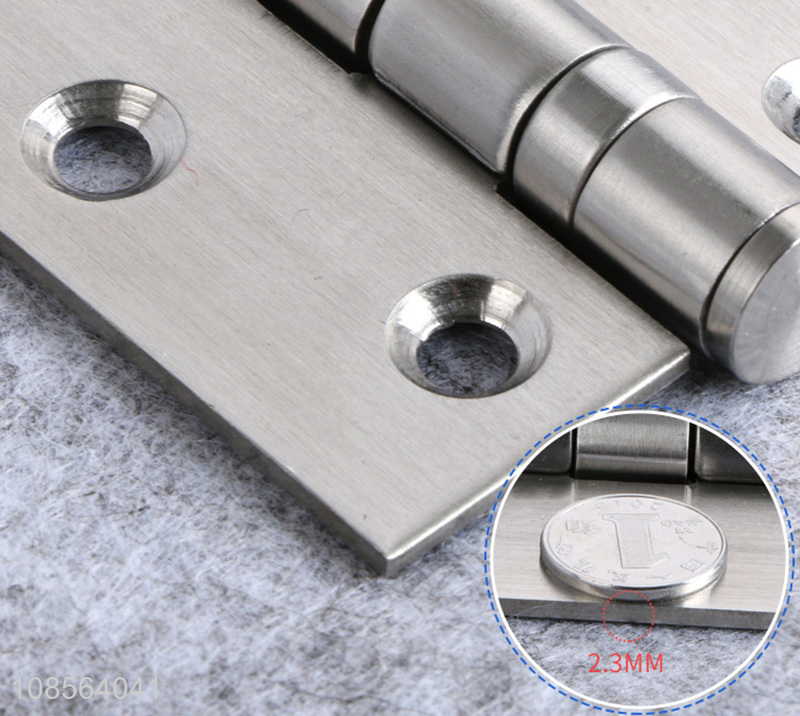 Factory price 3 inch stainless steel cushion hinge door window hinges