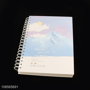 Good quality hardcover writing coil notebook for stationery