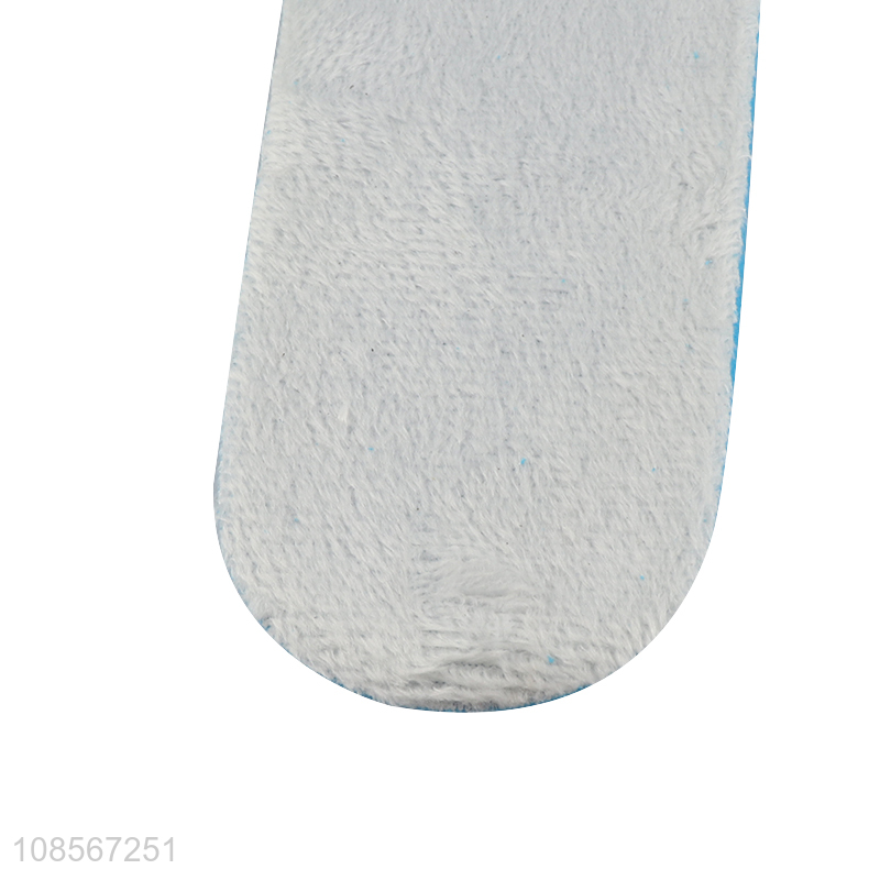 Good quality short plush EVA insoles winter warm insoles