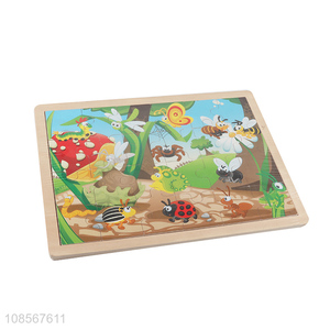 Hot selling cute animal jiagsaw puzzle toy educational toy