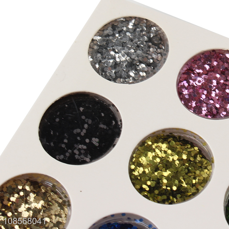 China factory nail art glitter shell powder for nail decoration