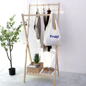 Top selling floor standing foldable clothes rack coat rack wholesale