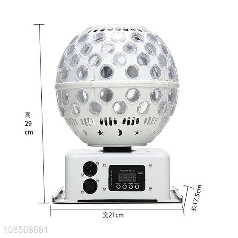 Wholesale double layer lantern magic ball rgb stage light