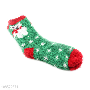 Hot products thickened Christmas stocking warm socks for sale