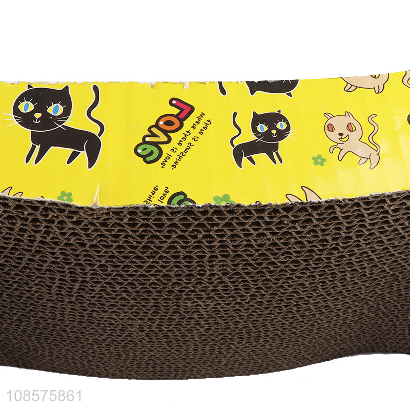 Low price cat scratcher corrugated paper cat toy for sale