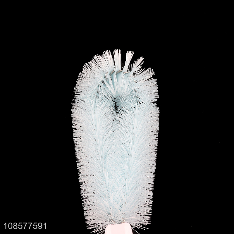 Hot selling plastic baby feeding bottle cleaning brush