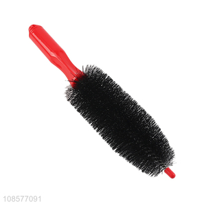 Wholesale car wheel hub clening brush car tyre cleaing brush