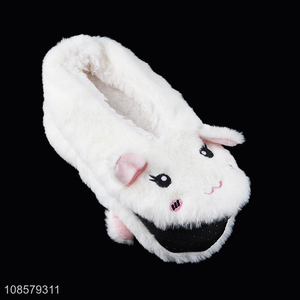 Most popular cartoon home floor slippers winter thickened slipper